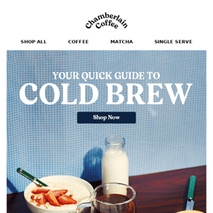 cold brew basics 🧊