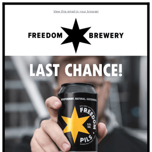 [LAST CHANCE] Pils Cans for £1...