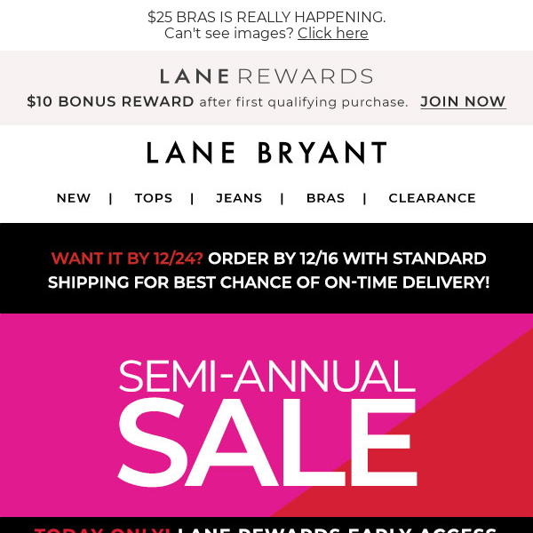 Semi-Annual Sale Early Access!