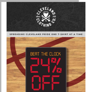 Beat the Clock 24% Off Flash Sale
