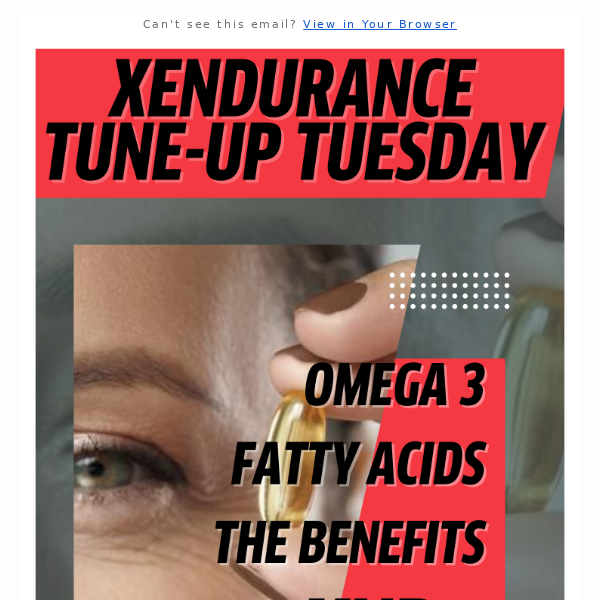 Tune Up Tuesday - Fatty Acids?
