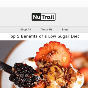 🍓👍Top 5 Benefits of a Low Sugar Diet