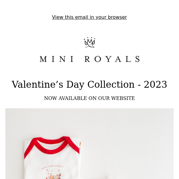 Valentine's Day Collection - Now available on our website