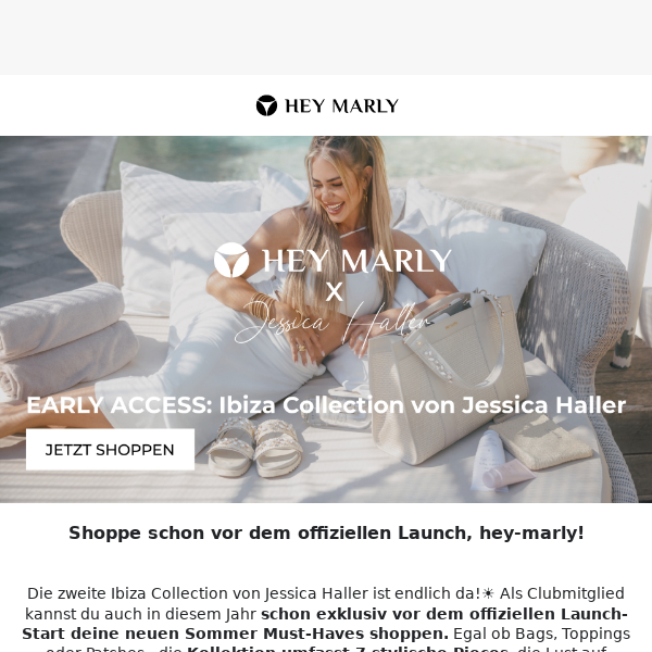 ⏰EARLY ACCESS: Jessica Haller x Hey Marly