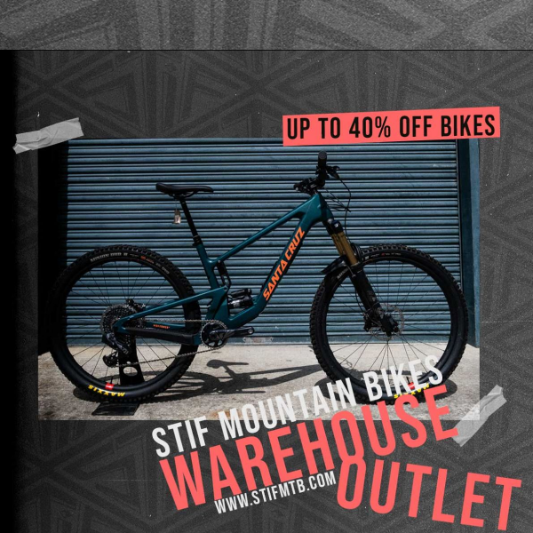 💥Stif Warehouse Outlet - Further Reductions!💥 - Stif Mountain Bikes