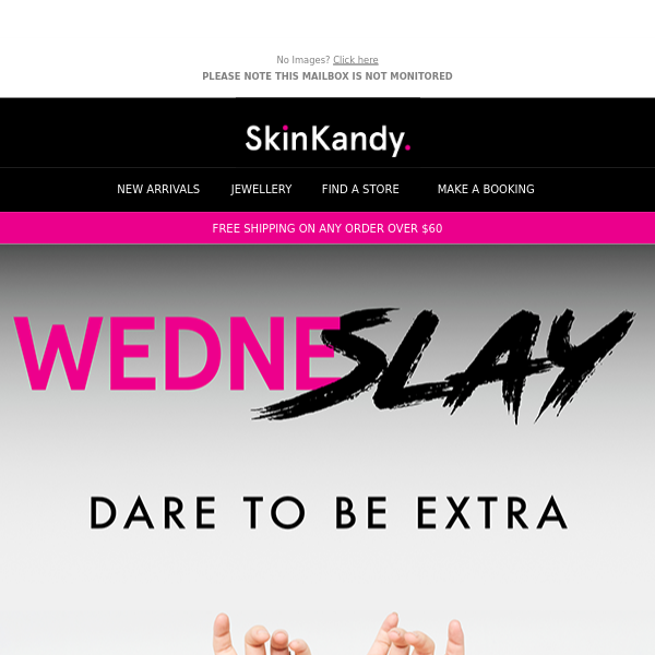 IT'S WEDNESLAY! SHOP OUR NEW ONLINE EXCLUSIVE PRODUCTS 🤩