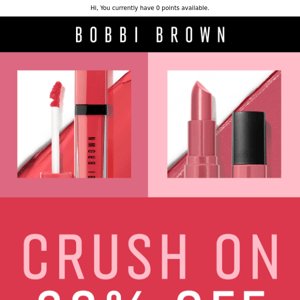 Celebrate National Lipstick Day with 30% Off Crushed