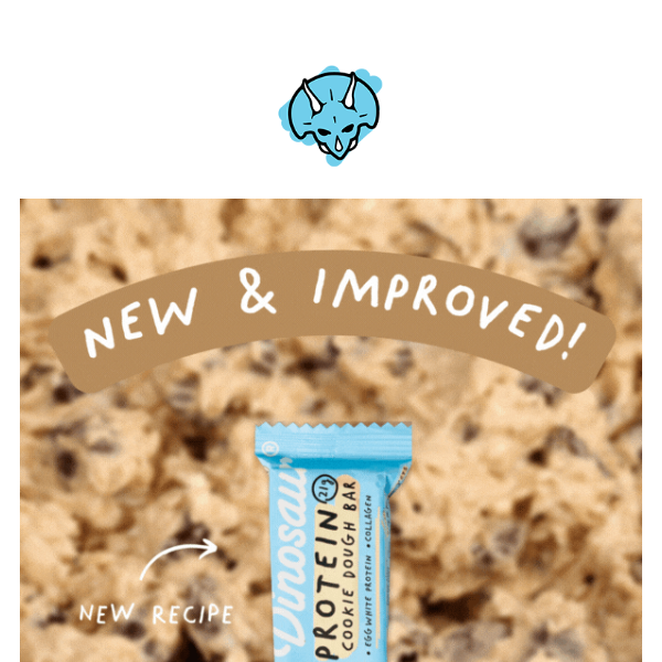 New & Improved Cookie Dough Bar Is Here🍪
