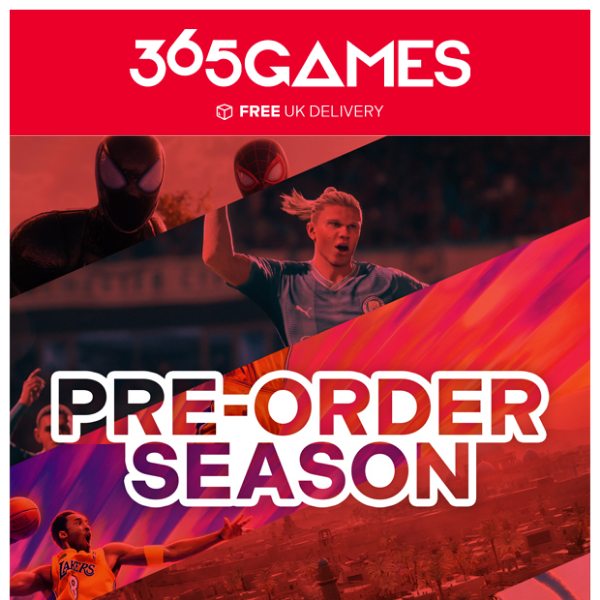 Jump the Queue: Pre-Order Your Games Today!