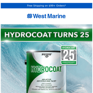 Hydrocoat: 25 years of reliable antifouling protection
