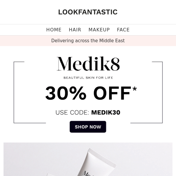 Medik8 Flash Sale ⚡ 30% Off