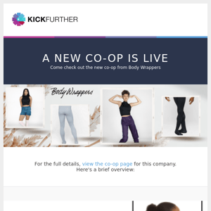 Co-Op Live: Body Wrappers is offering 15.6% profit in 10.1 months.