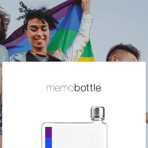 Super Limited Pride memobottles - out (now) and proud