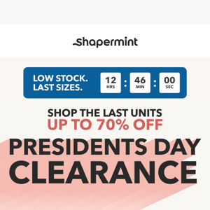 The Biggest Clearance Event Of The Season 🤑