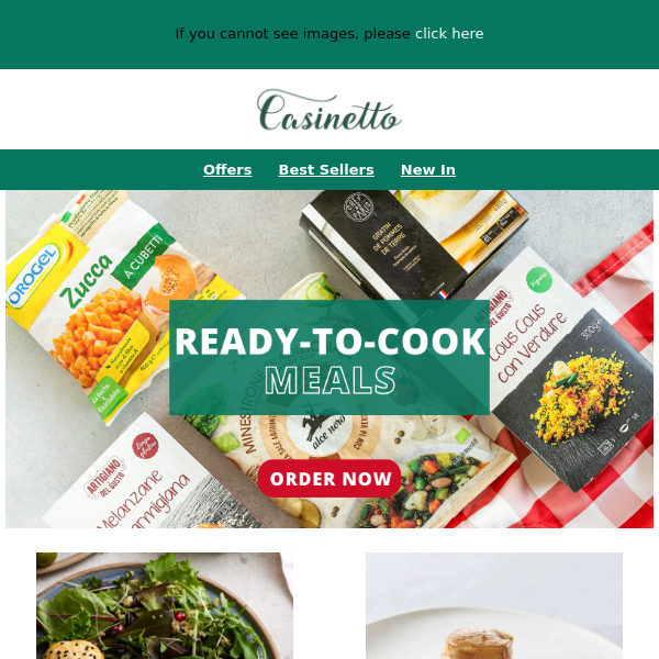 Ready to cook Meals - Quick and Delicious