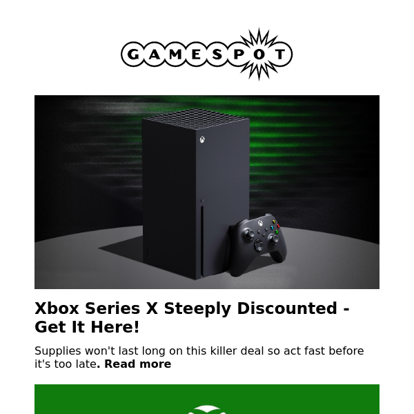 Xbox Series X Steeply Discounted