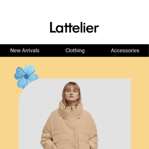 ☁️Get in the LATTELIER mood.!Up to 30% Off !  Use Code: BLACK30
