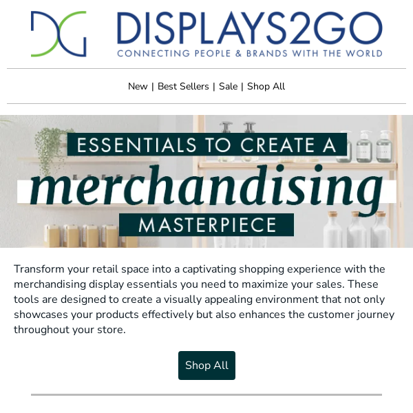 4 Must-Have Merchandising Essentials