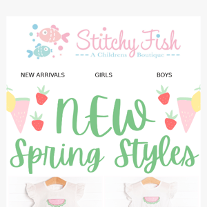 The Sweetest New Spring Styles!