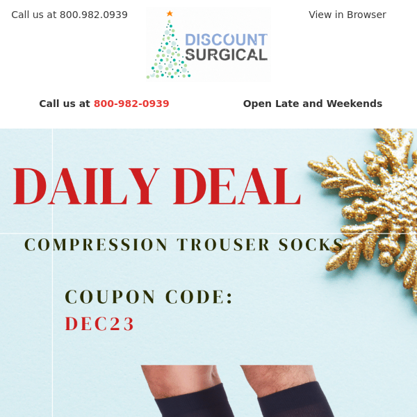 2 Days To Go: Today's Daily Deal - Trouser Socks