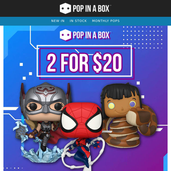 Get 2 Exclusives for Just $20! 🤑