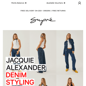 Your Backstage Pass: Denim Styling Session