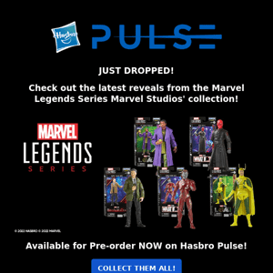 Newest drops in Marvel Legends Series!