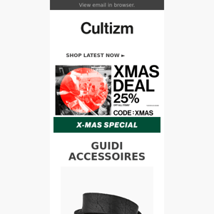 XMAS DEAL 25% off!