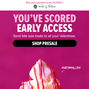 EARLY ACCESS! Shop V-Day treats now 💕