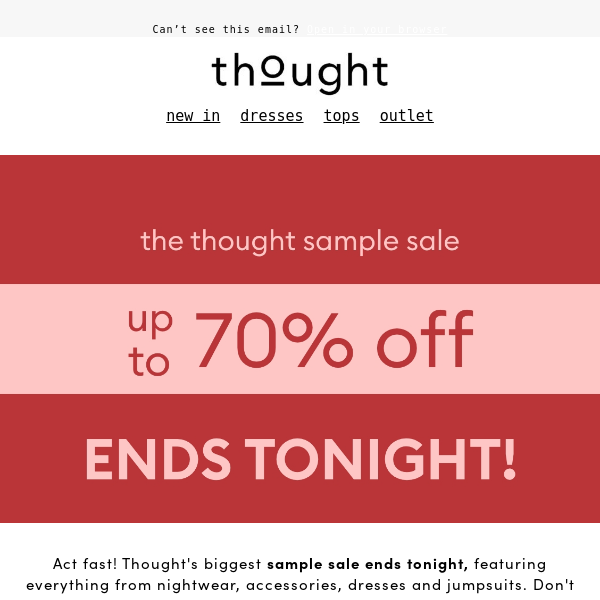 up to 70% off Sale