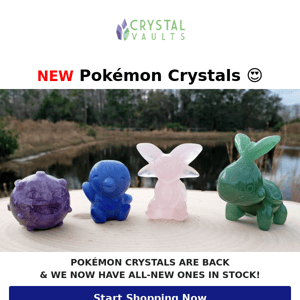 POKEMON CRYSTALS ARE BACK 😍
