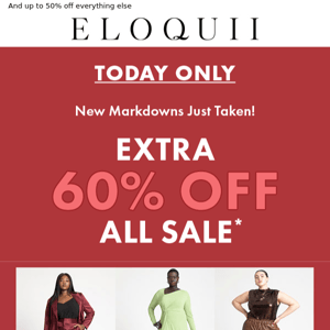 TODAY ONLY: 60% OFF SALE