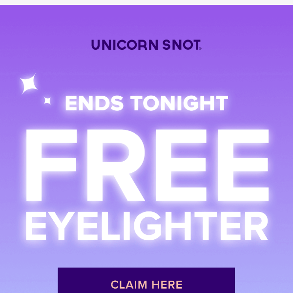 🚨 LAST CALL: Claim Your Free Eyelighter