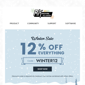 Our Winter Sale is here! ❄️