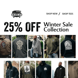 ⚡️25% off cold weather gear⚡️