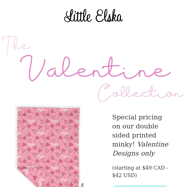 The sweetest gifts, our Valentine Collection is now available!