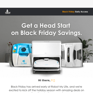 Black Friday Robo-Deals: Unmissable Savings, Up to 70% Off! 💸