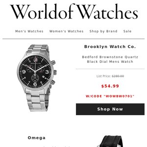 🎡 HANDPICKED COUPONS: $272 Off Omega Watch | Marc Jacobs Watch $126 Off | Balenciaga $160 & More