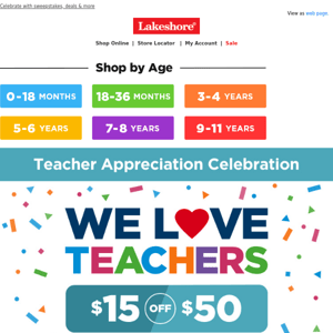 👇 Teacher Appreciation Week Starts Now!