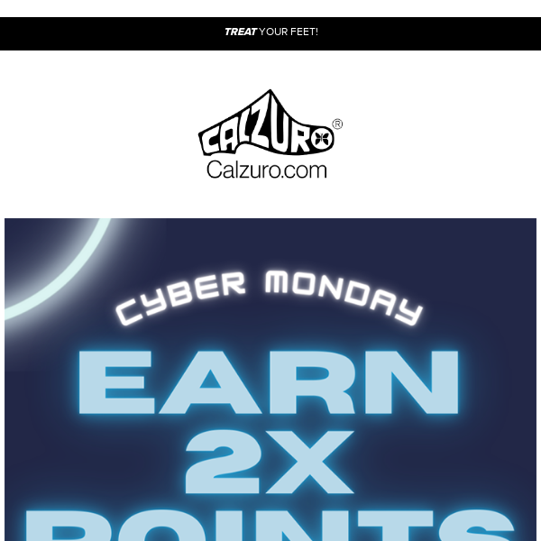 The Best Monday of the Year  - Calzuro Cyber Monday