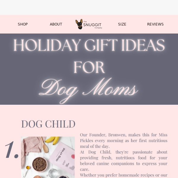 Spoil the Dog Mom in Your Life!