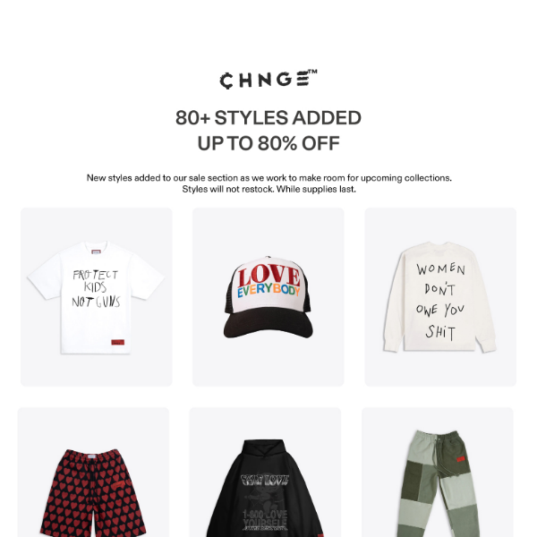 [LAST CHANCE] 80+ Styles Added