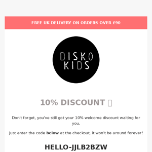 Last chance to use your discount ♥