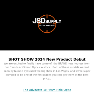 Shot Show 2024 New Product Debut!