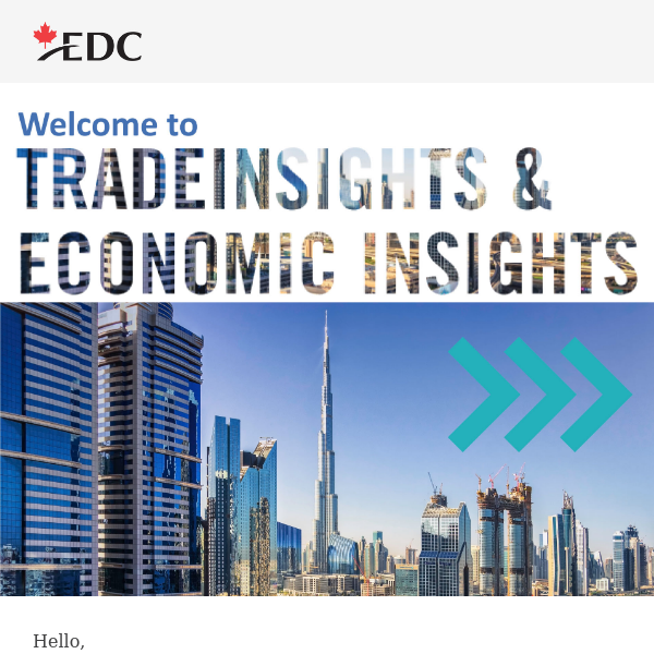 Thanks for subscribing to TradeInsights and Economic Insights. Here’s what you can expect from these newsletters