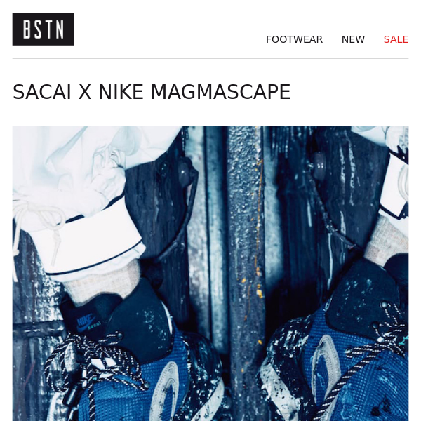 Out now: sacai x Nike Magmascape 🥶 - BSTN