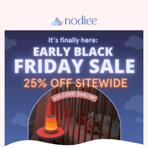 Its here: 💥EARLY BLACK FRIDAY💥 starts now!