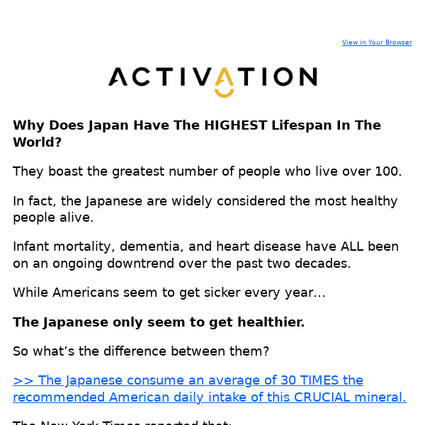 The #1 Reason Why Japan Has The HIGHEST Lifespan
