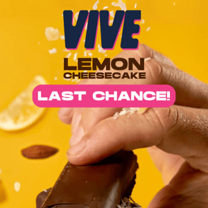 We've nearly run out! Last chance for a slice of lemony heaven 🍋