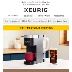 ⚠️LAST CHANCE! $29.99 for a K-Supreme coffee maker